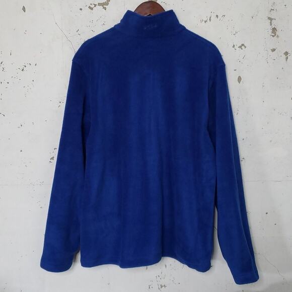 Woolrich Men's VINTAGE Preppy Fleece Jacket XL Outdoor Pull Over Quarter Zip - Picture 7 of 11